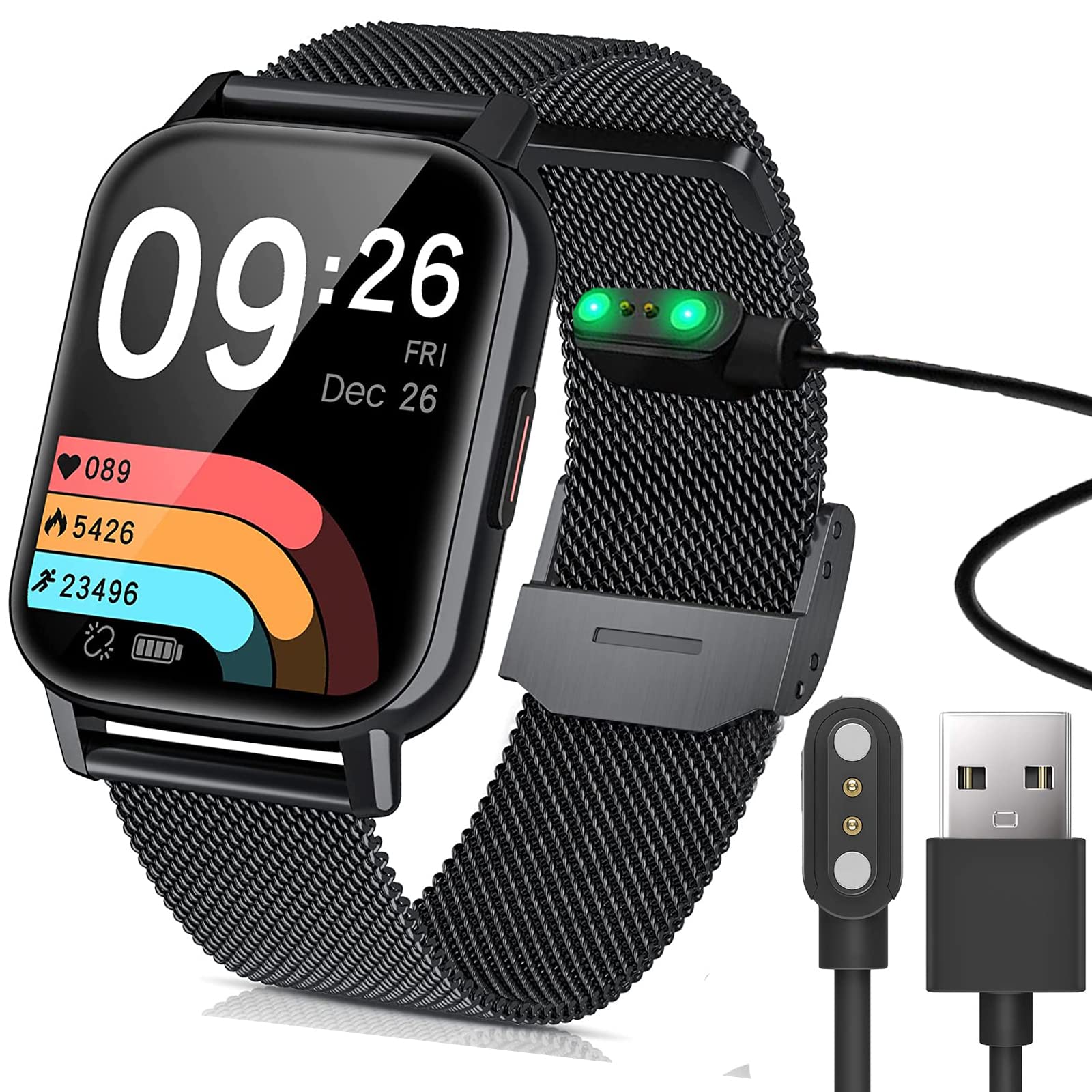 OBKBO Smart Watch Charger, Lamshaw Magnetic USB Charging Cable Replacement for OBKBO 1.69