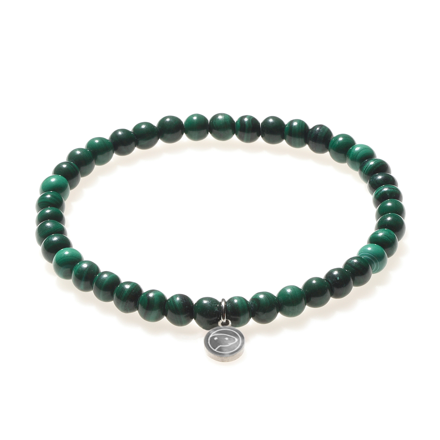 Natural Malachite Gemstone Bracelet for Women - Elegant Mini Green Stone Beaded Wrist Jewelry for Healing, Protection & Positive Energy | Perfect for Meditation, Yoga & Spiritual Gifts