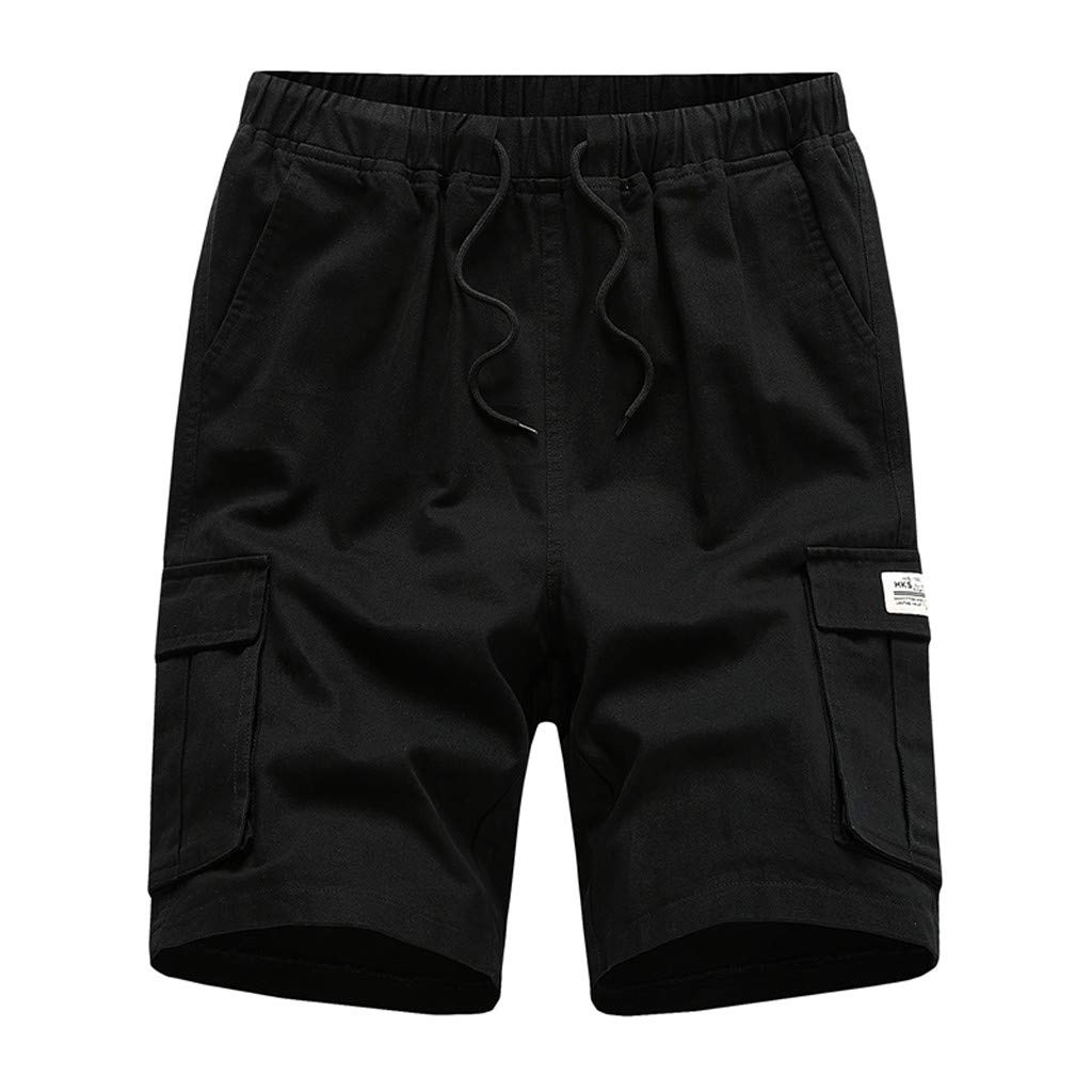 **Big and Tall Athletic Shorts for Men - Comfortable Summer Workout Shorts with Belt Loops - Gym, Running, Basketball, Casual Wear**