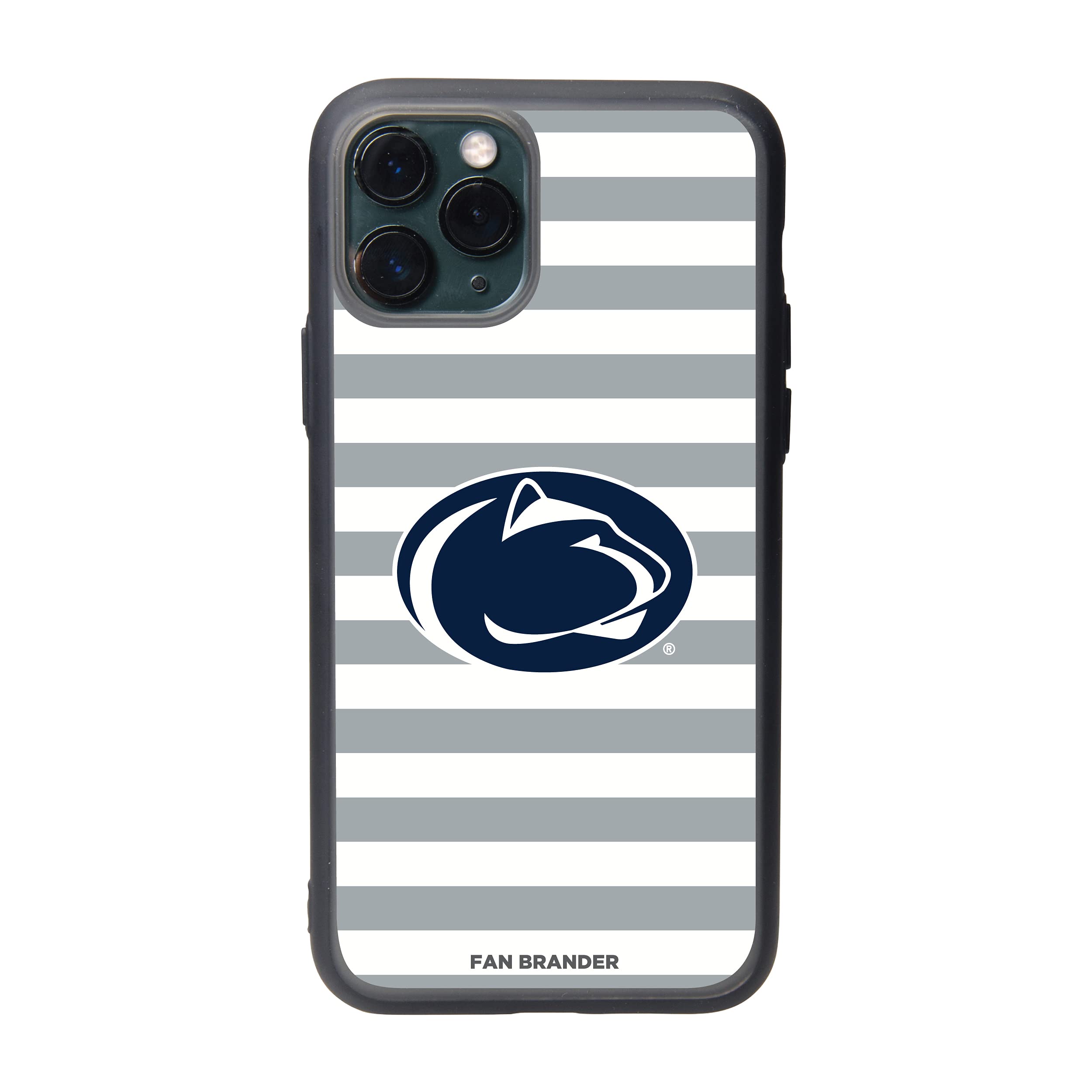 NCAA Licensed Phone Case with Stripes Design - Durable Protective Cover for iPhone & Samsung - Perfect for Game Day & School Spirit
