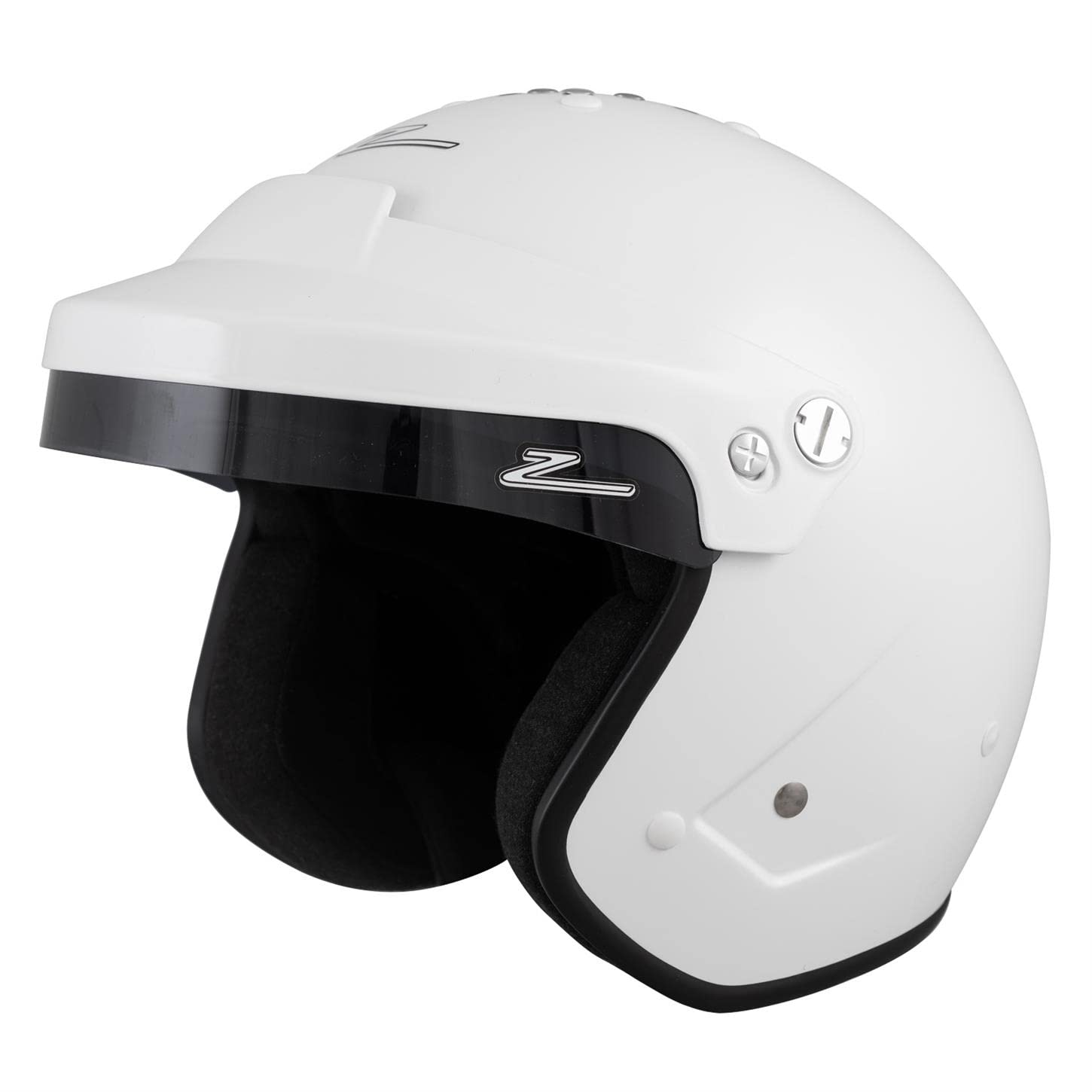 Zamp RZ-18H SNELL SA2020 Certified Gloss Black Small Motorcycle Helmet - Lightweight & Durable for Racing, Street Riding & Track Days