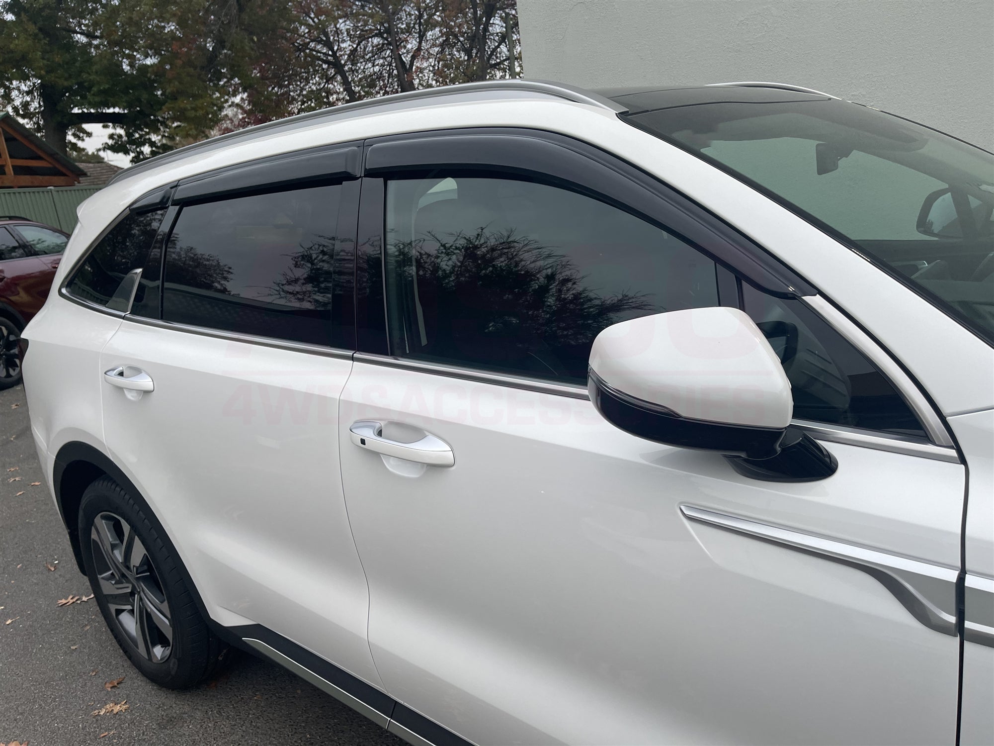 Premium Weather Shields for KIA Sorento MQ4 (2020-2024) - Durable Rain Guards & Window Deflectors for All-Season Protection - Perfect for Road Trips & Daily Commutes