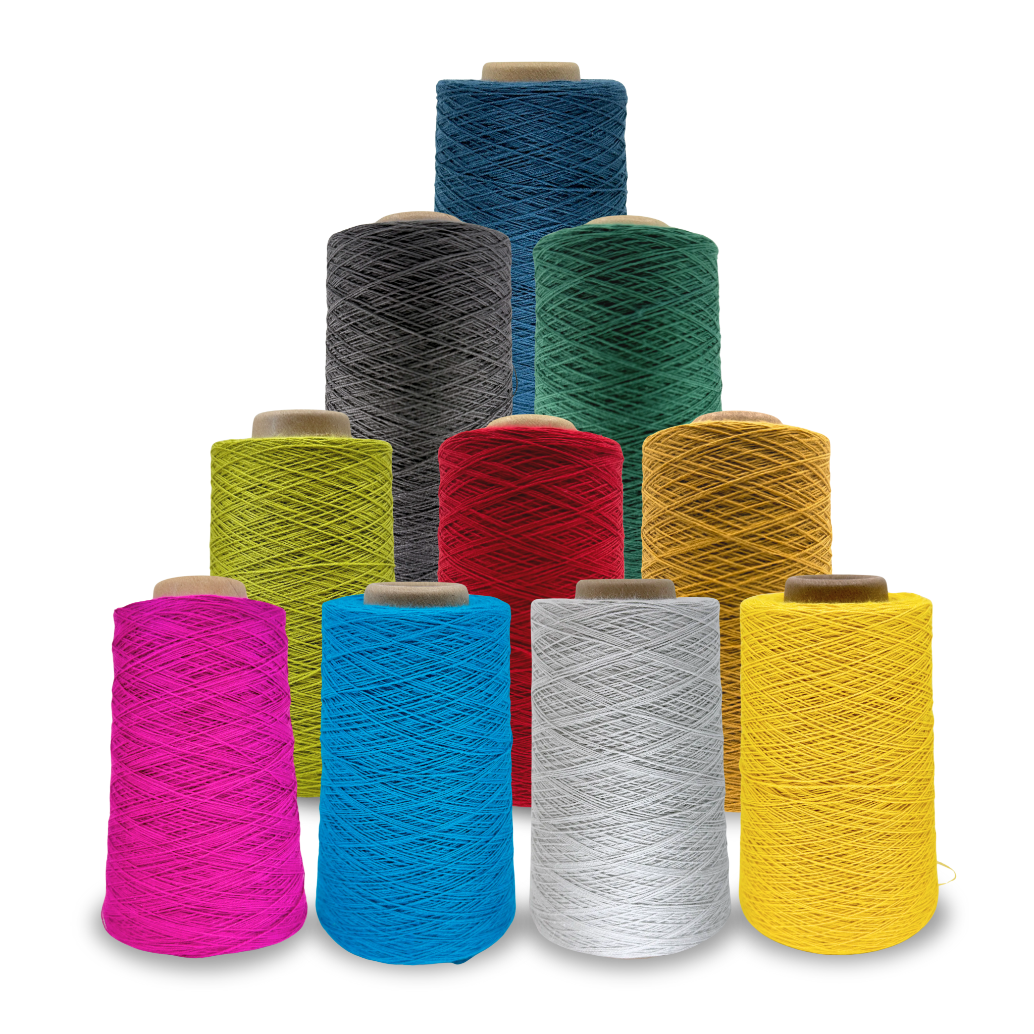 Premium Lofty 8/2 Light Fingering Weight Cotton Yarn - 16 oz Cone for Knitting, Crochet & Weaving - Perfect for Baby Clothes, Socks & Delicate Projects