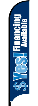OVERSTOCK Feather Flag Banner - Custom Outdoor Advertising Flag for Business & Events | Durable & Windproof | Perfect for Grand Openings, Sales, and Promotions