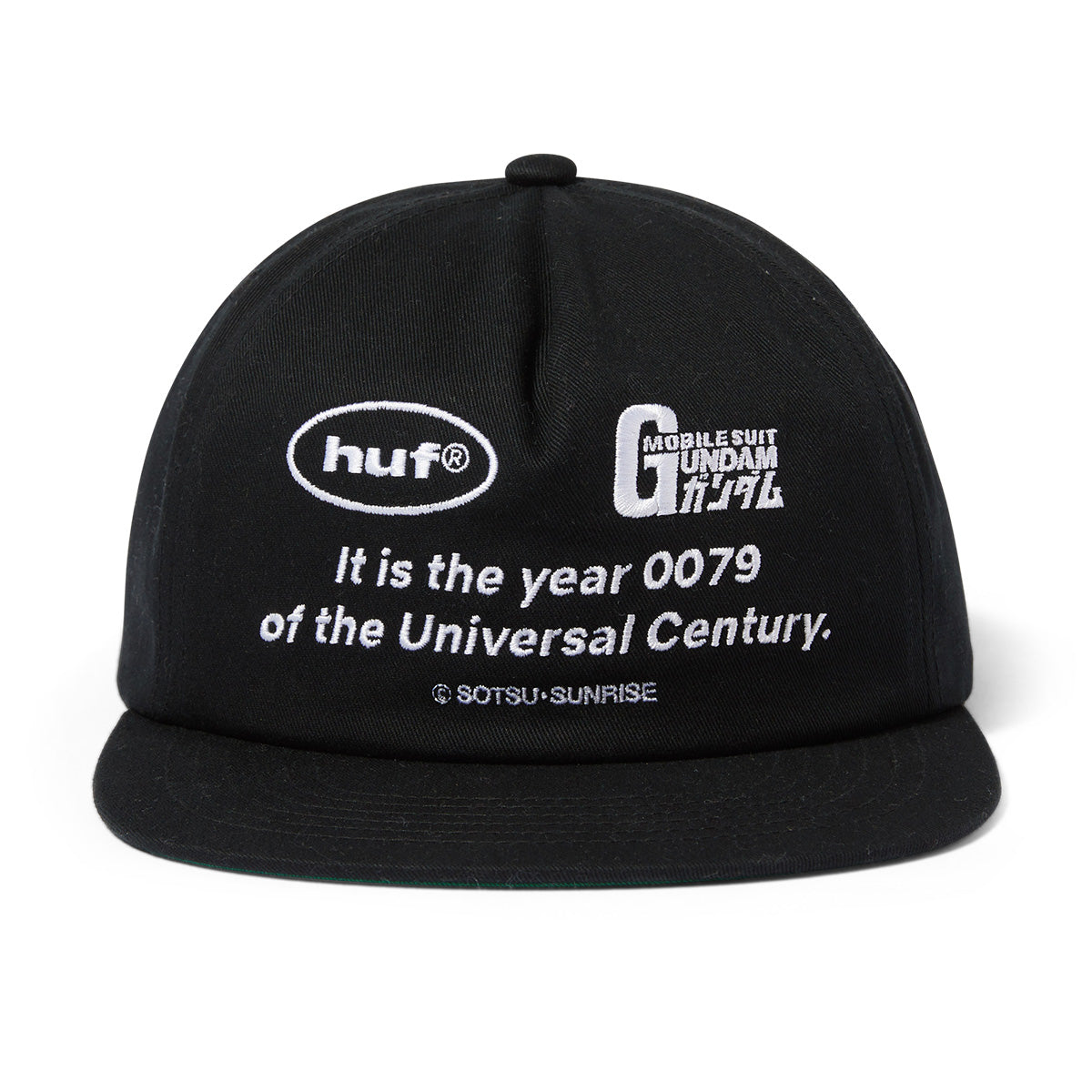 Gundam Universal Century Snapback Cap - Black Anime Hat for Men & Women | Perfect for Cosplay, Anime Conventions & Streetwear Fashion