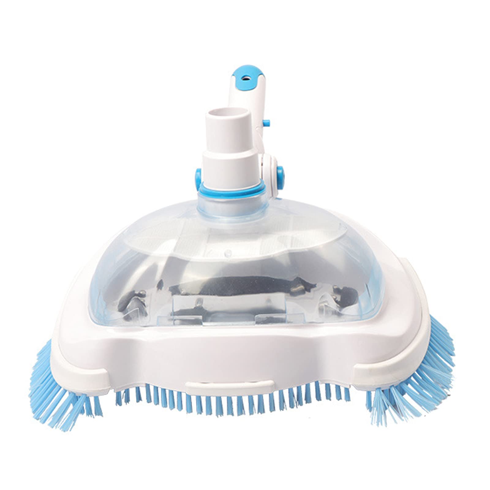 SOONHUA Pool Vacuum Head with Nylon Brush - Heavy Duty Swimming Pool Cleaning Tool for In-Ground & Above Ground Pools - Replacement Parts for Efficient Dirt and Debris Removal
