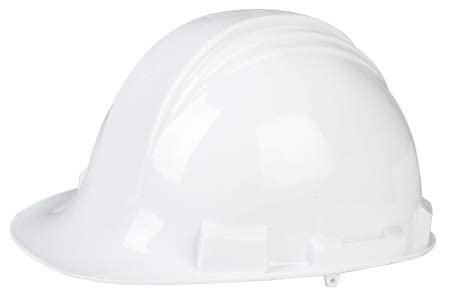 5 Pack White North Front Brim Hard Hat ANSI Certified - Size 6-1/2 to 8 (A59010000) for Construction, Industrial & Safety Work
