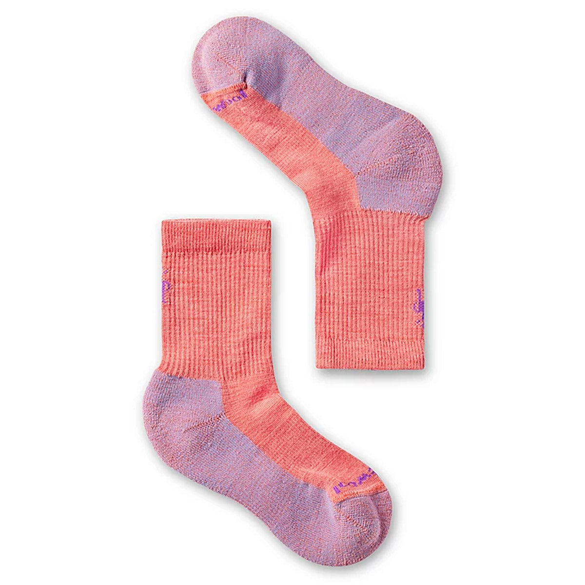 Kids' Hiking Socks with Light Cushion - Breathable Crew Socks for Boys & Girls - Perfect for Outdoor Adventures, Camping and Trail Walking