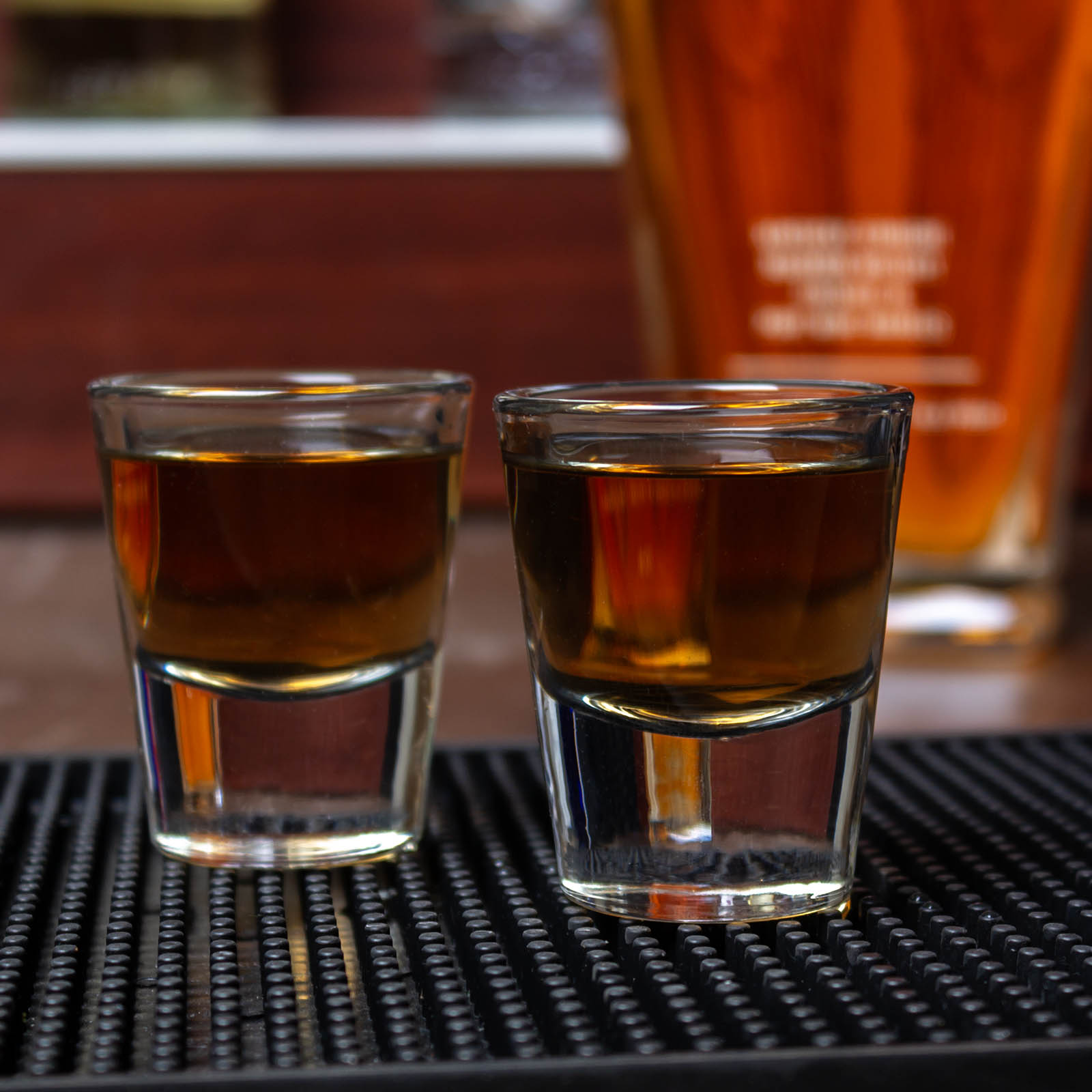 BarConic® 1 oz Thick Base Shot Glass - Durable & Stylish Whiskey, Tequila, and Liquor Glass for Parties, Bars, and Home Use