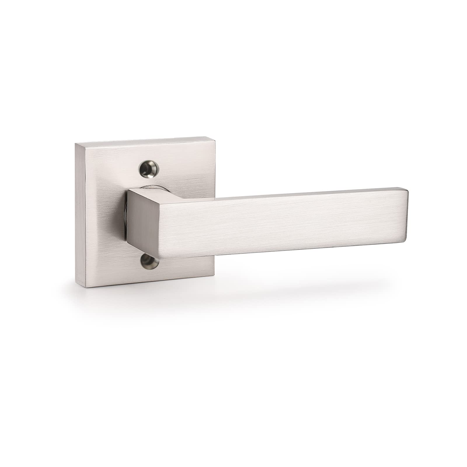 Modern Chinese Door Handles 3-Pack - Stainless Steel for Hallway & Closet Doors
