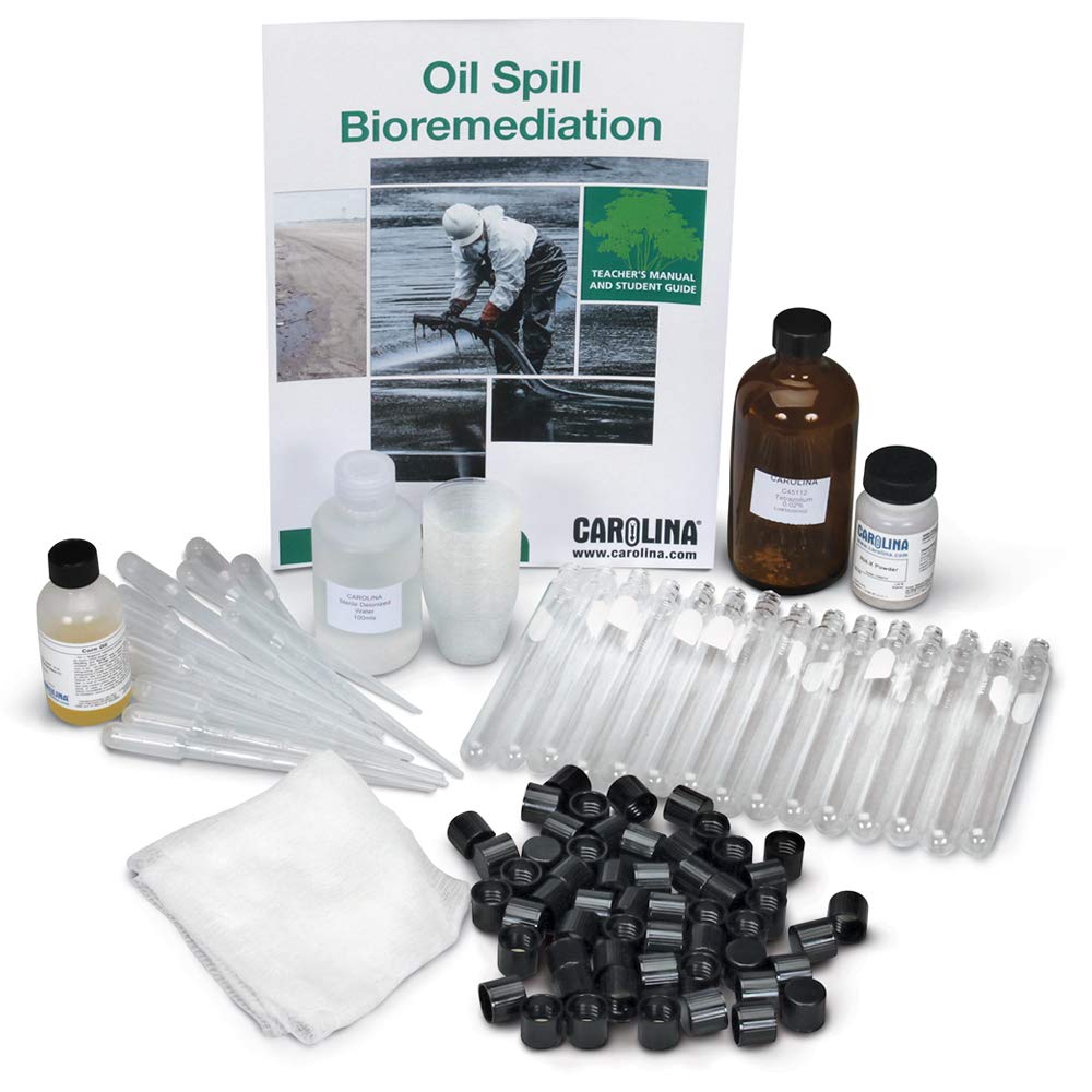 Oil Spill Bioremediation 3D Kit - Conduct & Analyze Controlled Oil Biodegradation Experiments | STEM Educational Science Kit for Environmental Studies & Classroom Labs
