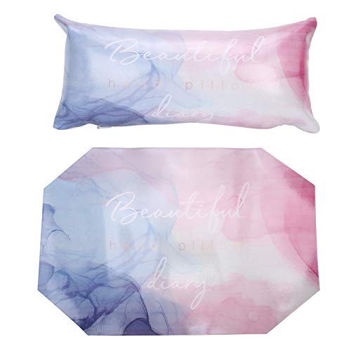 Premium PU Leather Hand Pillow - Washable & Eco-Friendly Nail Art Hand Rest with Sturdy Zipper - Perfect for Nail Schools, Salons & Home Manicures (Blooming Design) - Ideal for Gel Polish, Acrylic Nails & Professional Nail Techs