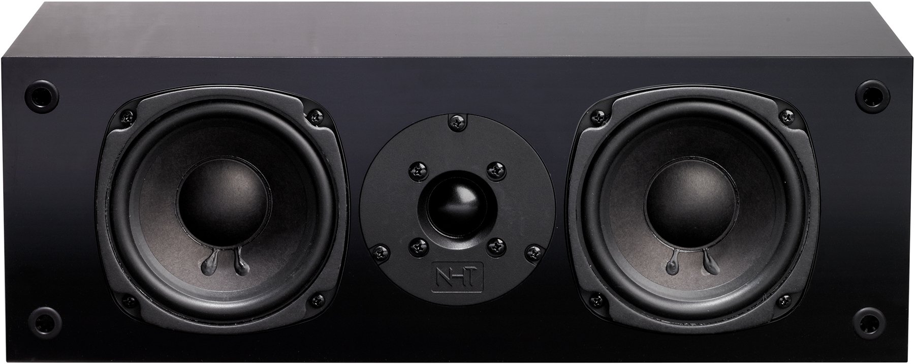 NHT Super Center 2.1 High-Performance Center Channel Speaker - Premium Black Home Theater Audio System for Movies, Music & Gaming