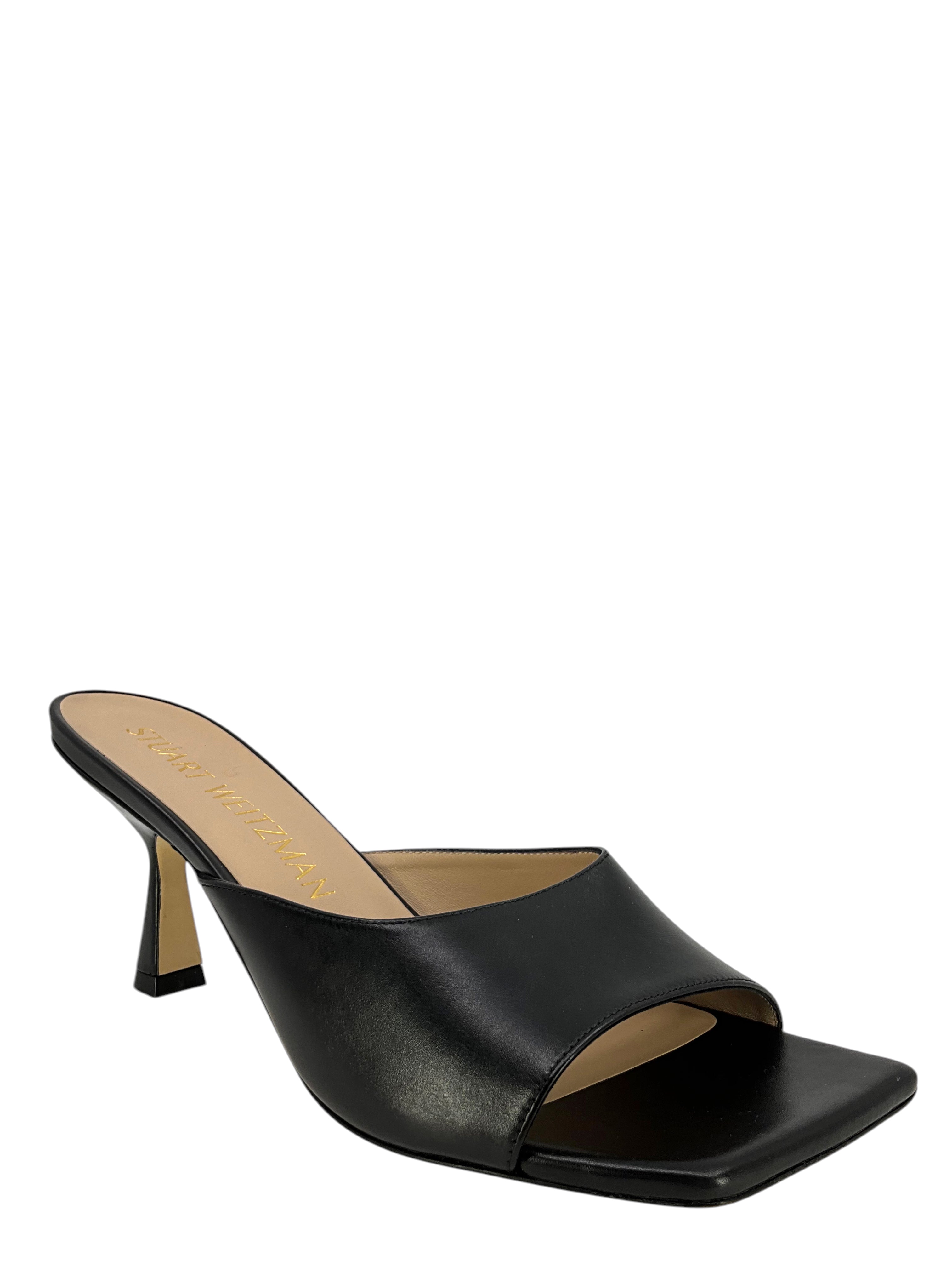 Stuart Weitzman Tia 75mm Slide Sandals for Women | Size 10.5 | Comfortable Summer Casual & Beach Wear | Perfect for Vacation, Poolside, and Everyday Outfits