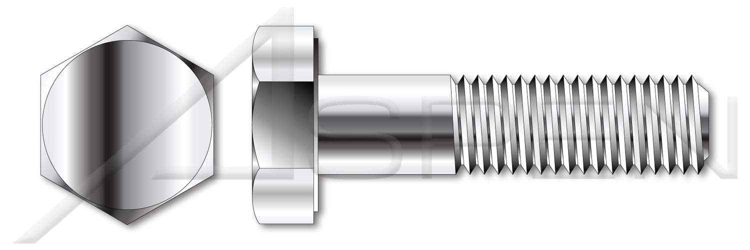 10pcs M16-2.0x540mm A4 Stainless Hex Bolts for Marine/Construction