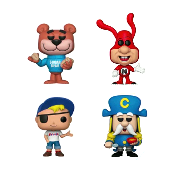 Funko Pop! AD Icons Collectible Figures - Set of 4 (Target Exclusive) for Display, Gifts & Pop Culture Collections