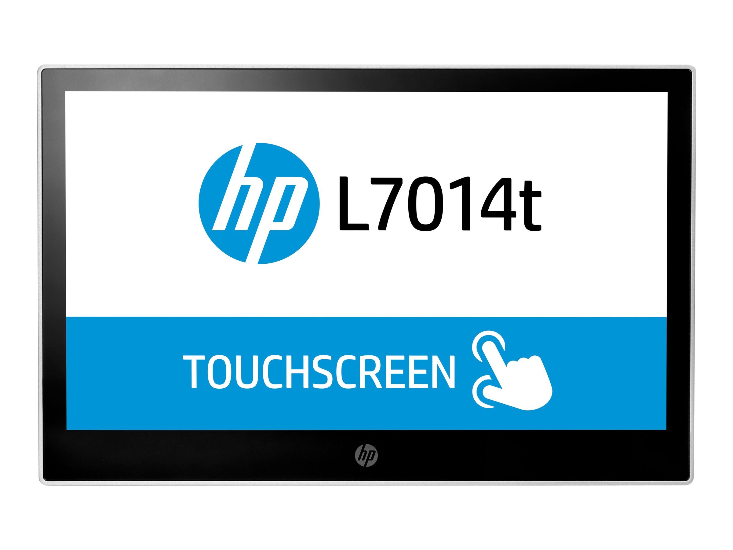 HP L7014t 14-inch LED Touch Monitor with Retail Stand - T6N32AA#ABA - Perfect for Office, Retail, and Interactive Displays