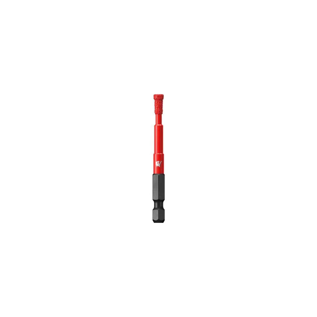 Premium Diamond Grit Hole Saw - 4 Inch Diamond Coated Drill Bit for Tile, Glass, Porcelain & Ceramic Cutting - Perfect for Bathroom Renovation, Kitchen Backsplash & DIY Projects