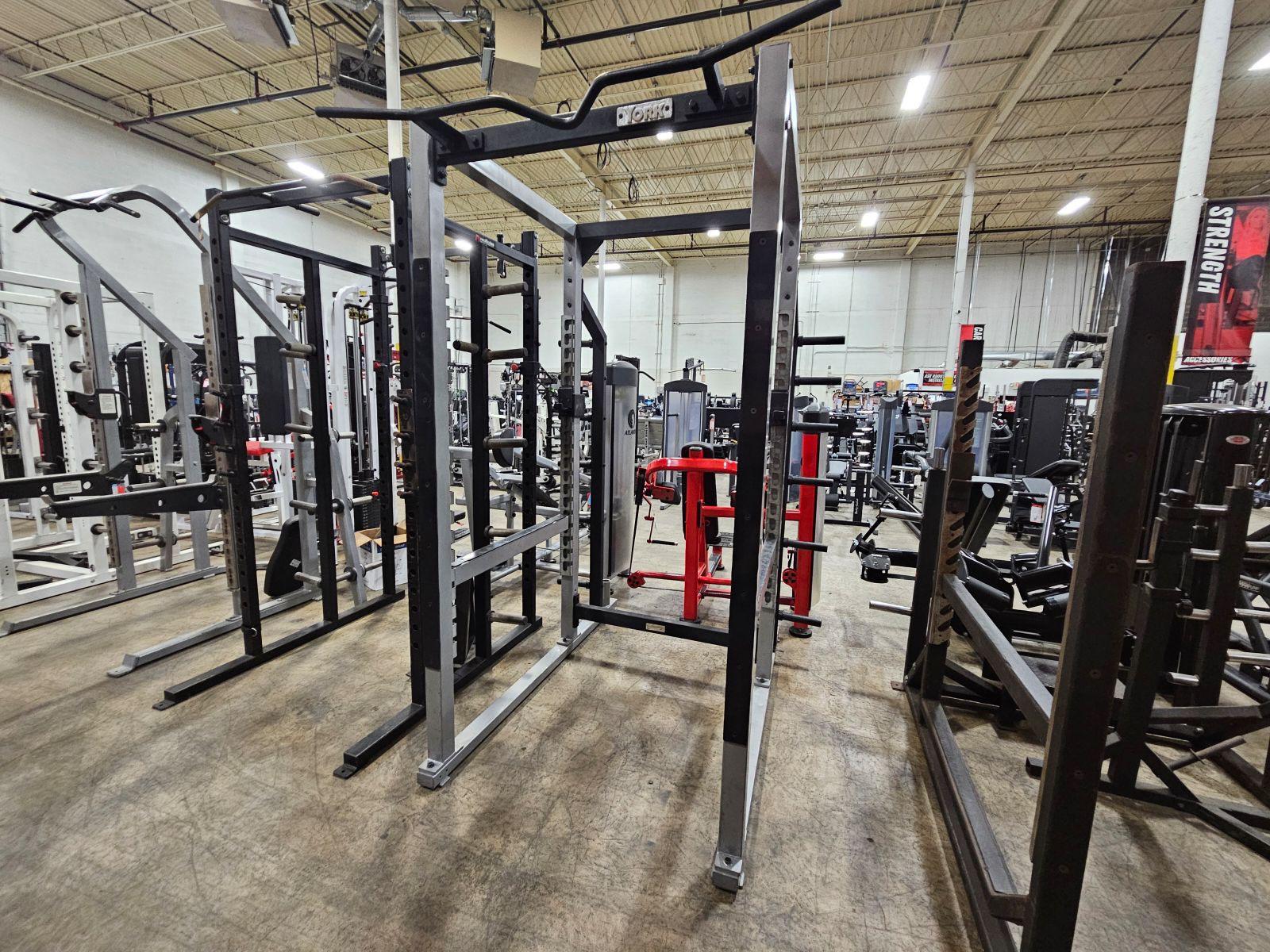 York STS Power Rack - Heavy Duty Home Gym Equipment for Strength Training & Weightlifting | Perfect for Home Workouts, Garage Gyms & CrossFit Training