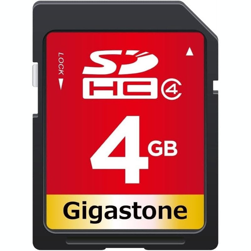Gigastone 4GB/8GB/64GB SDHC Memory Card - High Speed Class 10 for Digital Cameras, DSLR, Camcorder & Gaming Devices