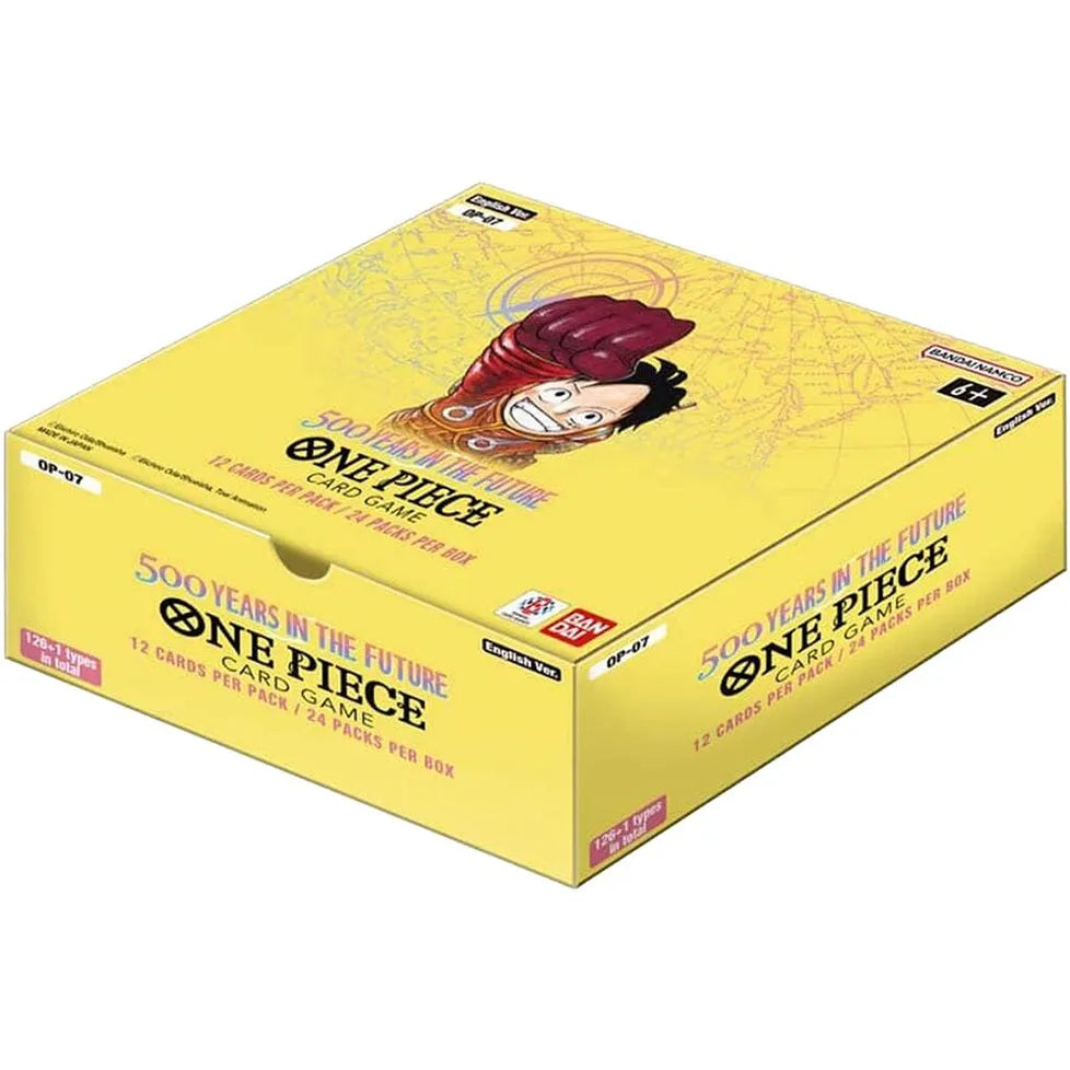 One Piece OP-07 500 Years In The Future Booster Box - 36 Packs Anime Trading Cards for Collectors & Players - Perfect for Battles, Gifts & Display
