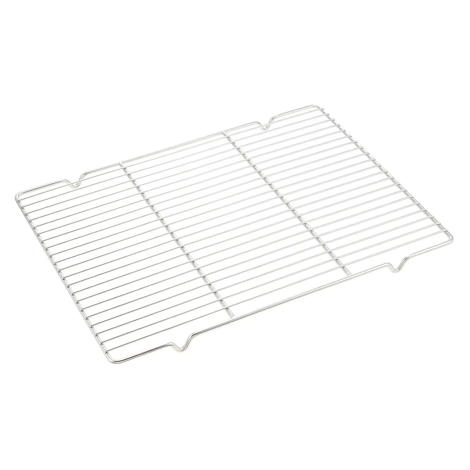 EBM Stainless Steel Square Cake Cooling Rack with Non-Slip Feet - Perfect for Baking, Pastry Cooling, and Cookie Drying - Ideal for Home Bakers and Professional Kitchens