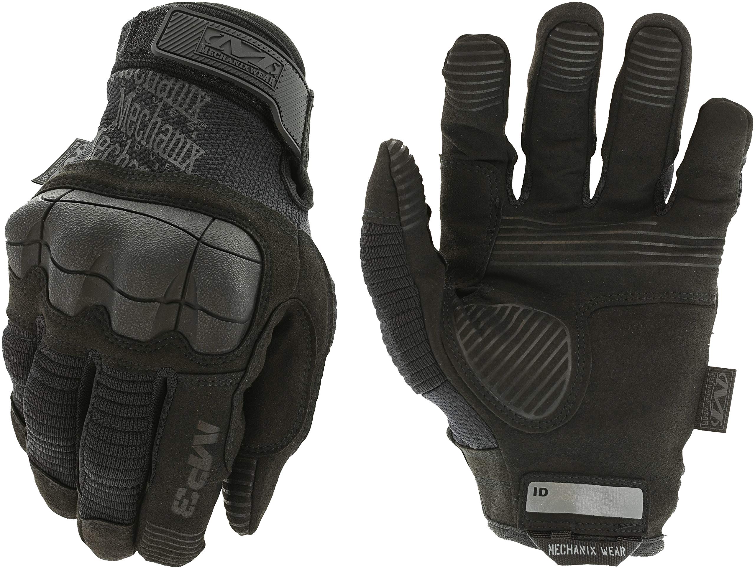Mechanix Wear M-Pact 3 Tactical Work Gloves - Touchscreen Compatible, Synthetic Leather with Finger Reinforcement & Impact Protection - Durable Men's Work Gloves (Black, Small) - Perfect for Construction, Automotive Repair, Tactical Training & Outdoor Activities