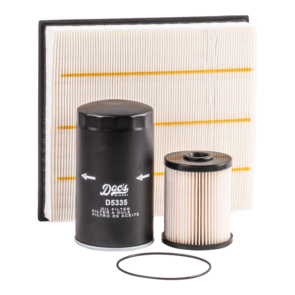 Doc's Diesel Dodge RAM 5.9L Cummins Air & Oil Filter Kit - Compatible with 2003-2009 Models - Heavy Duty Engine Protection for Off-Road & Towing