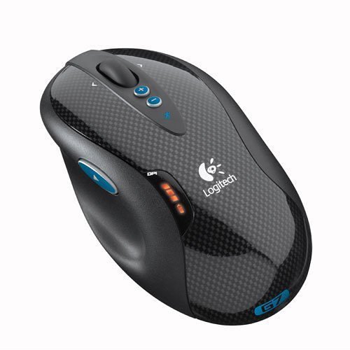 Logitech G7 Wireless Laser Gaming Mouse - High Precision USB Optical Mouse for PC & Mac - Perfect for Gaming, Office Work & Graphic Design
