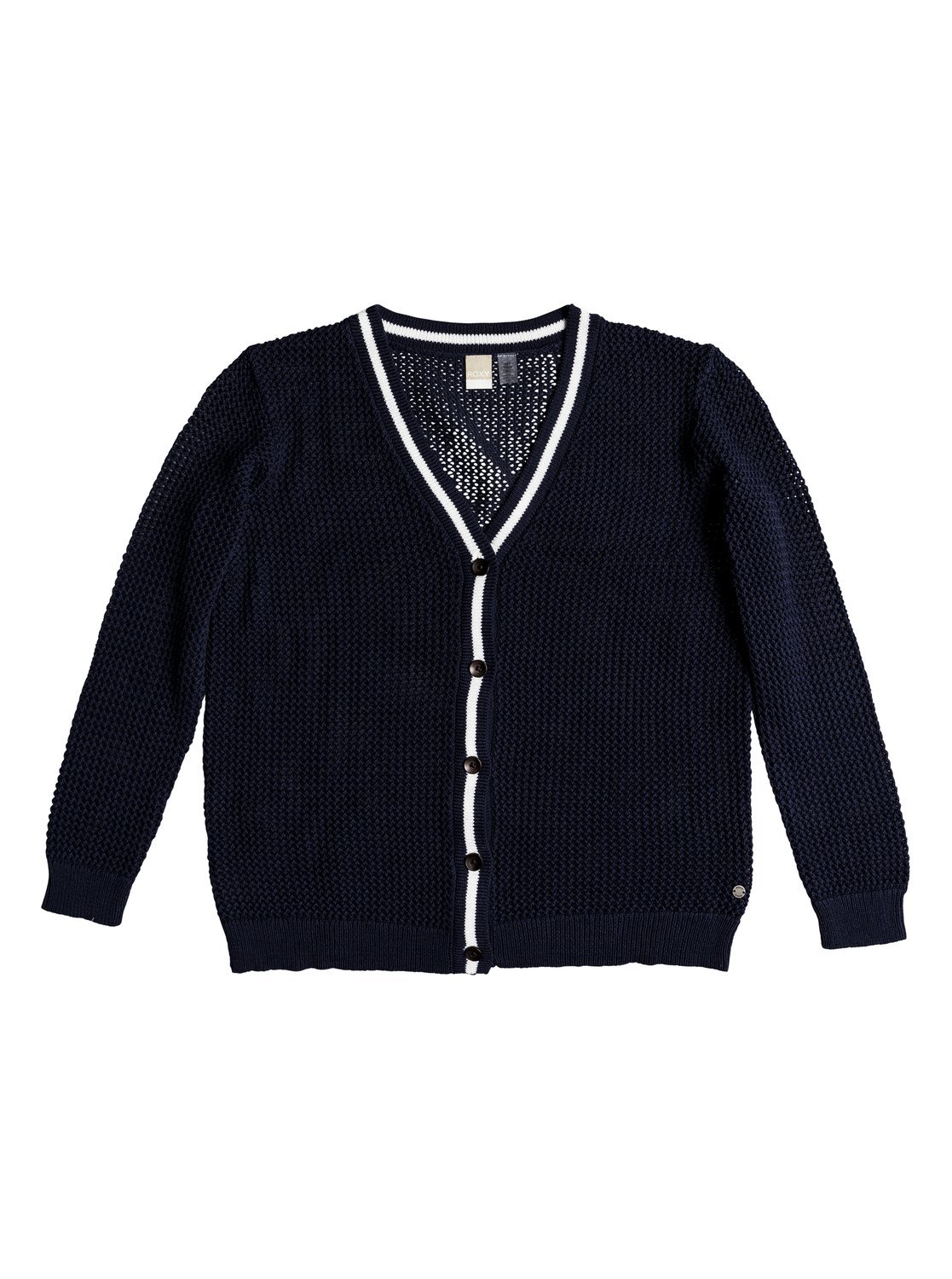 Roxy Women's City Escape Cardigan Sweater - Cozy Long Sleeve Open Front Knit Cardigan for Casual Outfits & Layering | Perfect for Office, Travel, and Everyday Wear