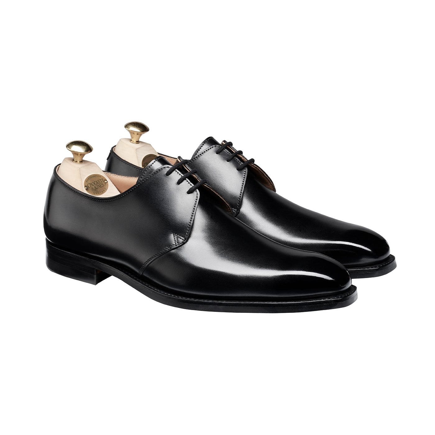 Premium Highbury Black Calf Leather Shoes - Stylish & Comfortable Dress Shoes for Men | Perfect for Business, Formal Events & Office Wear
