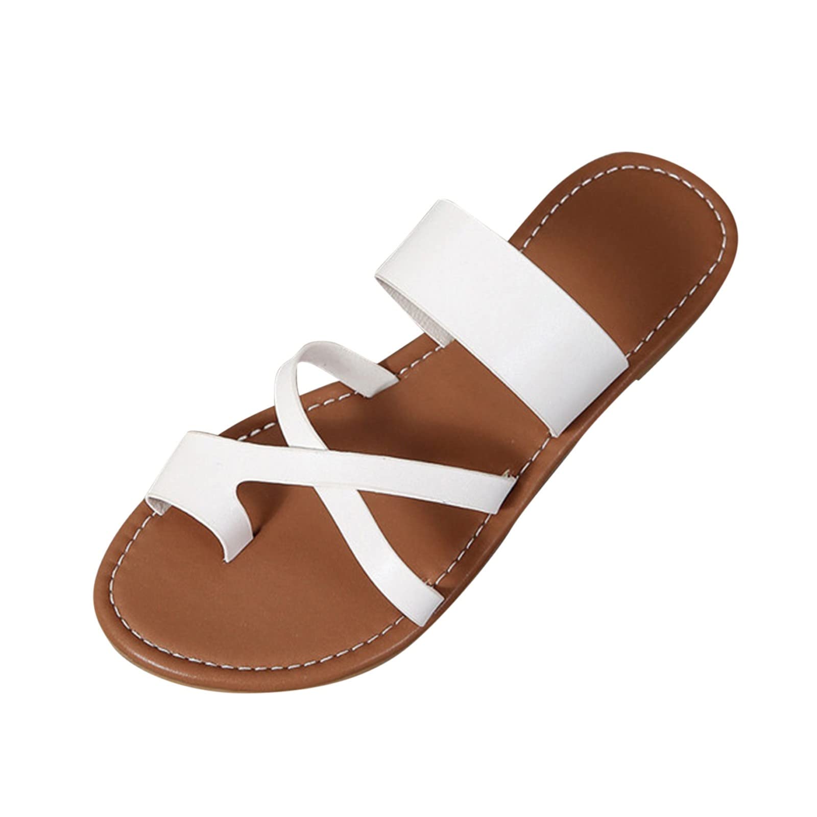 Women's Summer Fashion Slippers - Soft Sole Casual Beach Sandals with Toe Thong | Cozy Microwaveable House Shoes for Relaxation & Spa Days