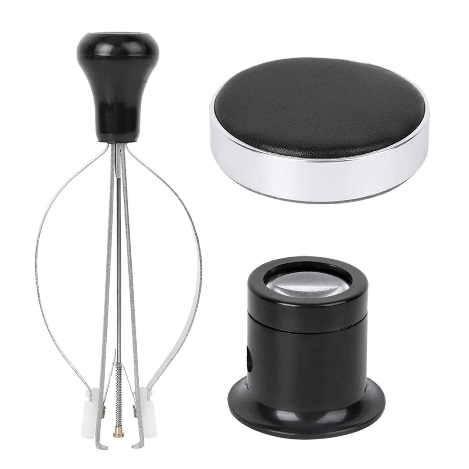 Professional Watch Repair Tool Kit - ABS & Aluminum Magnifier, Universal Watch Puller Remover for Watchmakers | Precision Watch Repairing Tools for Jewelers & Hobbyists | Perfect for Watch Battery Replacement & Band Adjustments
