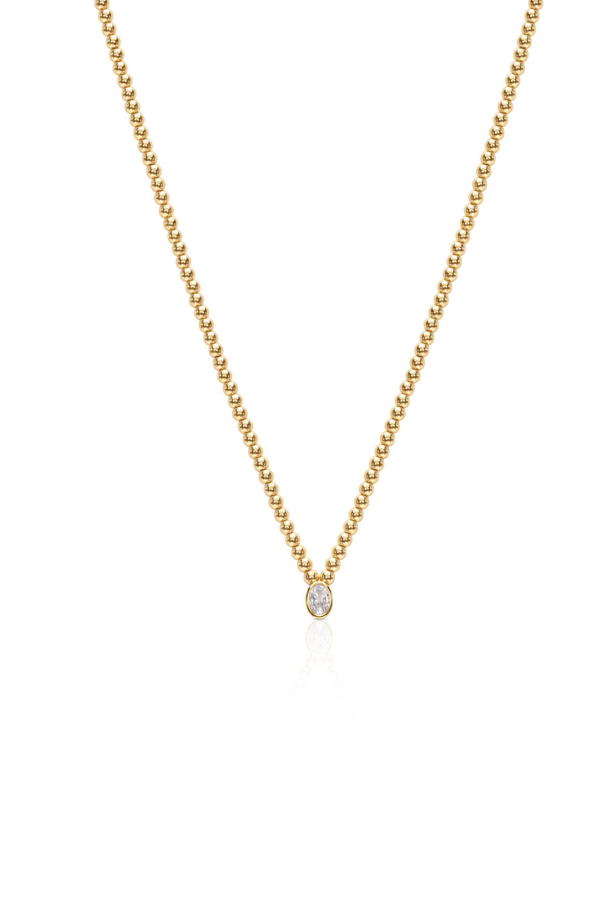 Olivia Necklace for Women - Elegant Gold Plated Pendant Jewelry Gift for Her - Perfect for Weddings, Anniversaries & Special Occasions