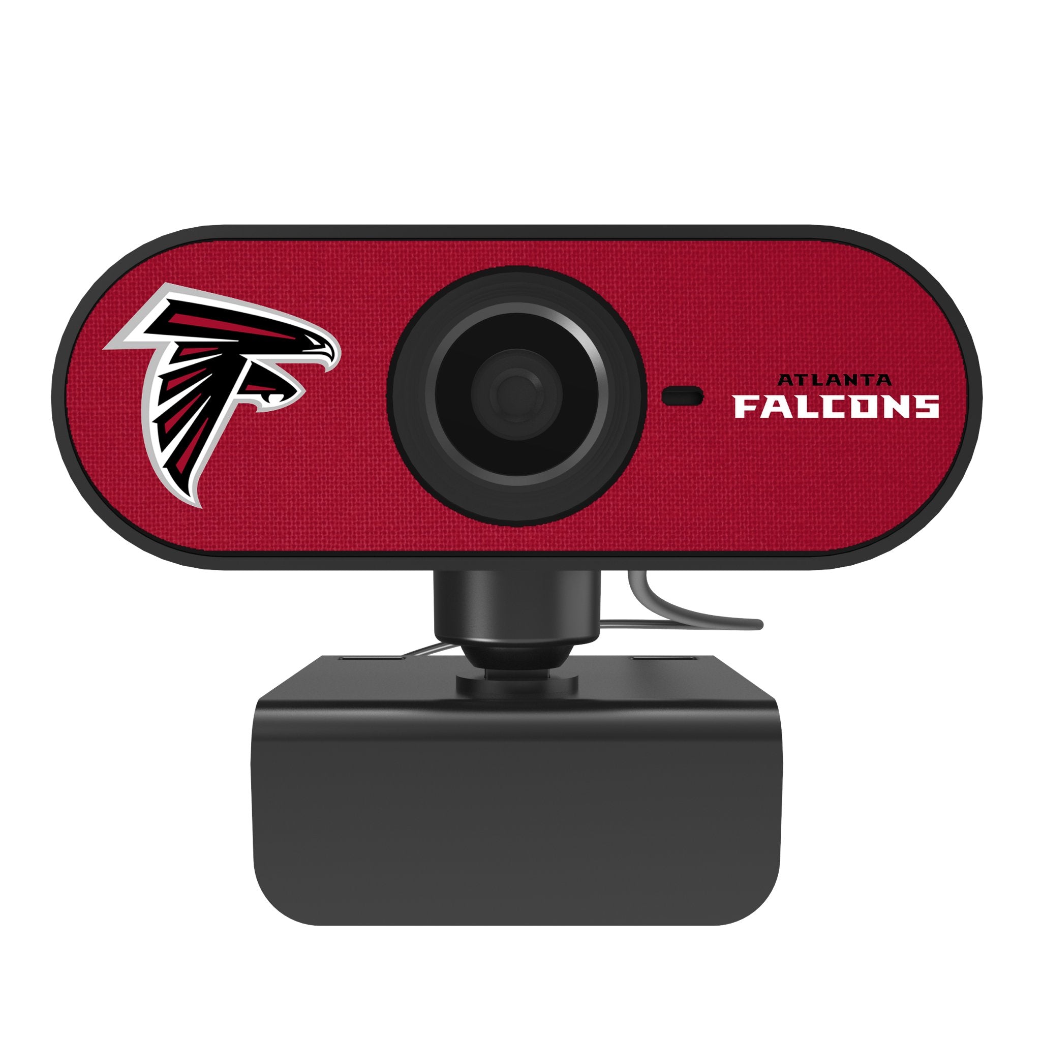 Atlanta Falcons NFL Team Logo HD Webcam with Microphone - Perfect for Zoom Meetings, Online Classes & Video Calls