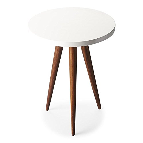 Modern MAKLAINE End Table - Stylish Contemporary Side Table for Living Room, Bedroom & Office - Perfect for Coffee, Books & Decor