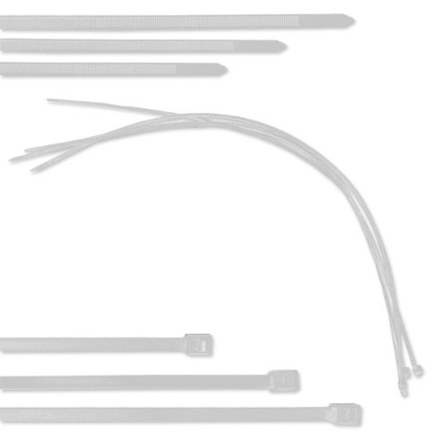 Neiko 7-Inch Cable Ties 1000 Pack | Heavy Duty Nylon Zip Ties for Organizing Wires, Cables & DIY Projects | Made in USA | Ideal for Home, Office, Workshop & Industrial Use