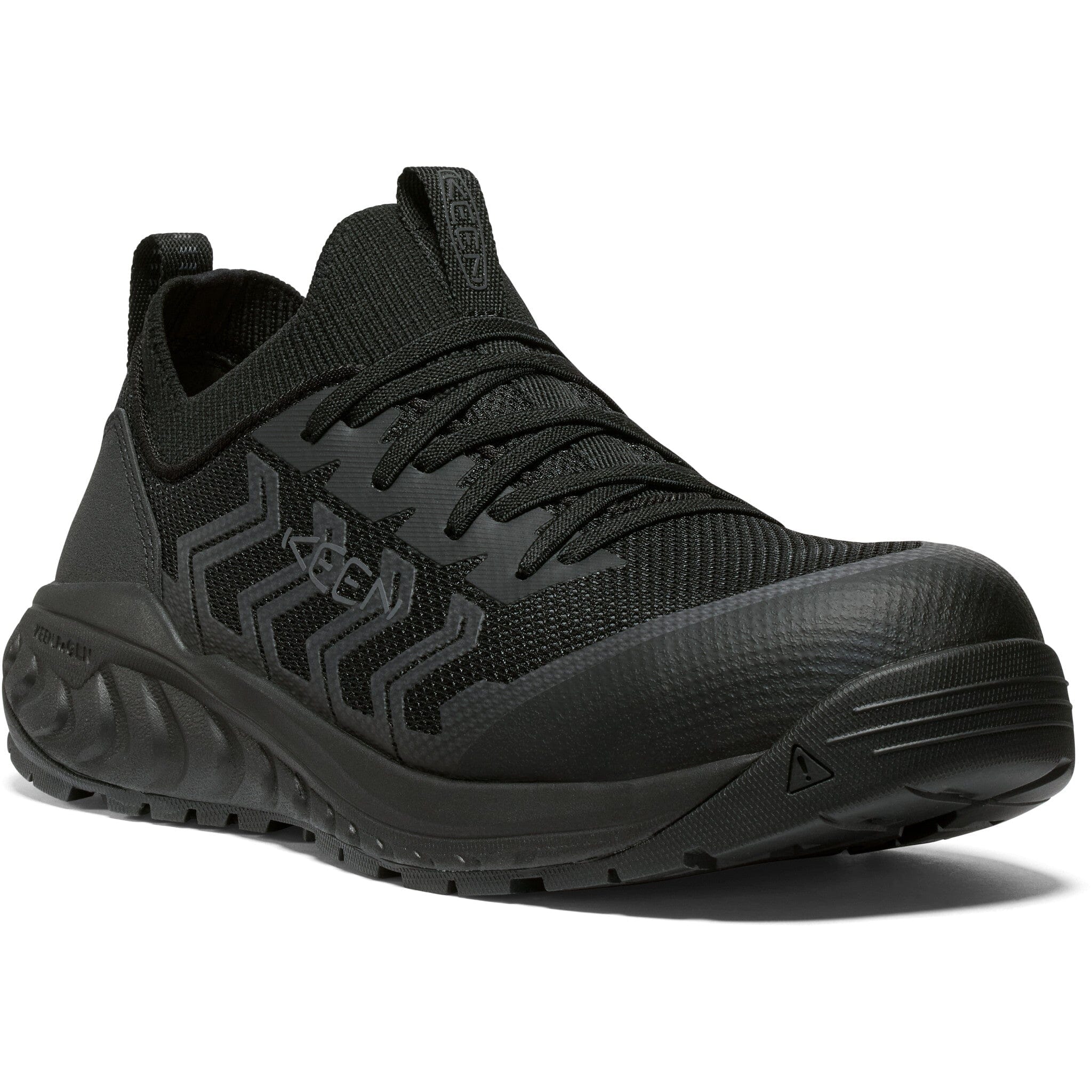 KEEN ARVADA SHIFT Work Sneakers for Men - Carbon Fiber Toe Safety Shoes in Medium & Wide Widths - Comfortable Slip-Resistant Shoes for Construction, Warehouse & Industrial Work
