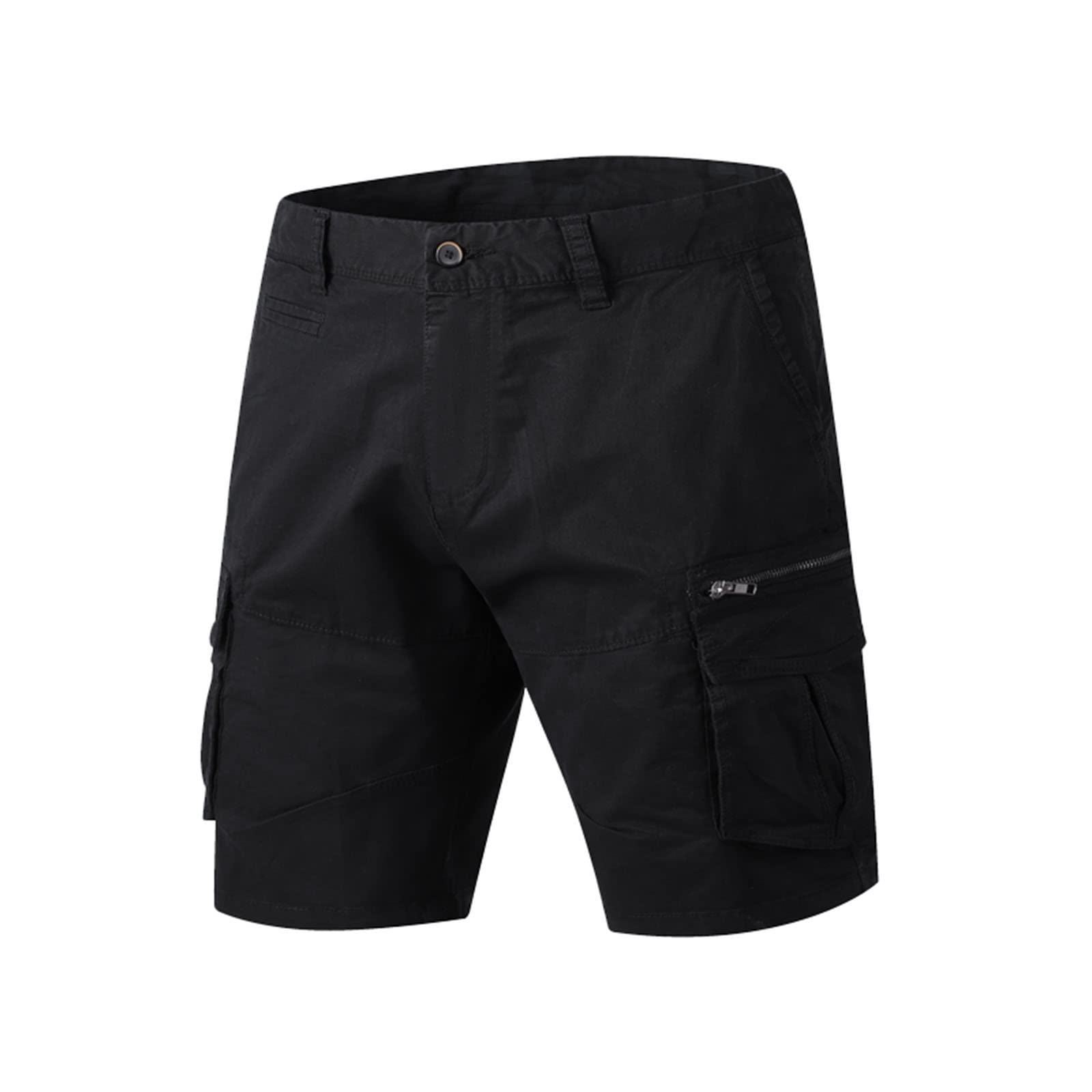 ETHKIA Men's Cargo Shorts - Cotton Slim-Fit Compression Activewear for Casual Wear, Gym & Outdoor Activities | Fashionable Party Shorts 2023
