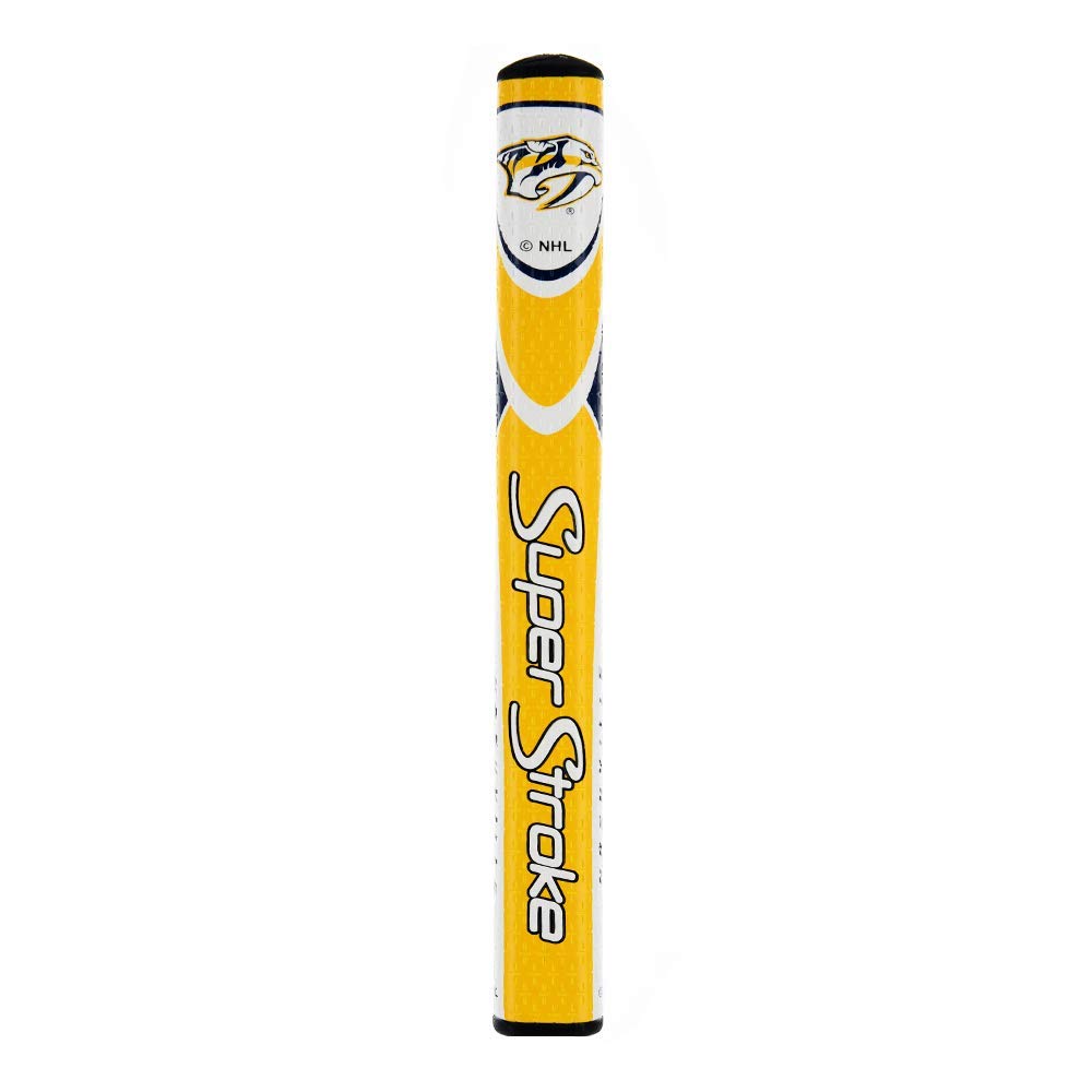 SuperStroke NHL Golf Putter Grip Mid Slim™ 2.0 | Enhanced Cross-Traction Texture & Oversized Design | Consistent Stroke with Even Grip Pressure | Non-Slip Control | Perfect for Professional and Amateur Golfers on the Green
