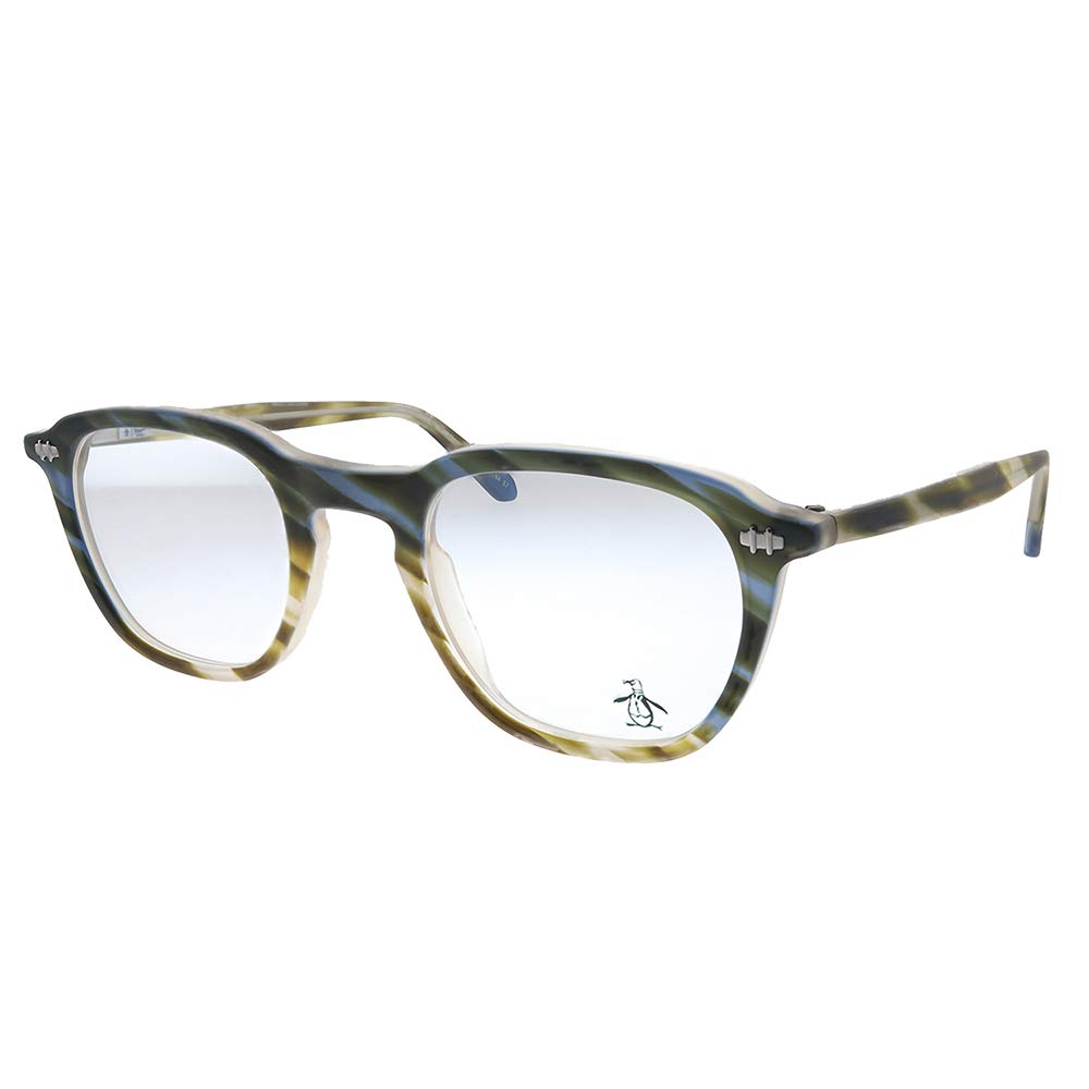 Original Penguin The Manny Navy Eyeglasses - Stylish Blue Frame Prescription Glasses for Men & Women | Perfect for Work, Reading & Everyday Wear