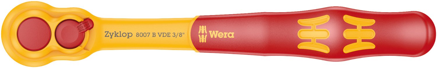 8007 B VDE Insulated Ratchet Wrench with Switch Lever & 3/8