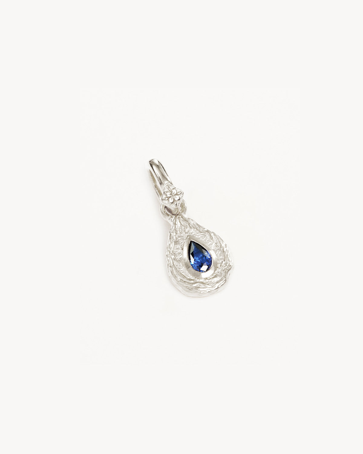September Birthstone Sterling Silver 'With Love' Pendant Necklace - Perfect Gift for Anniversaries, Birthdays & Special Occasions