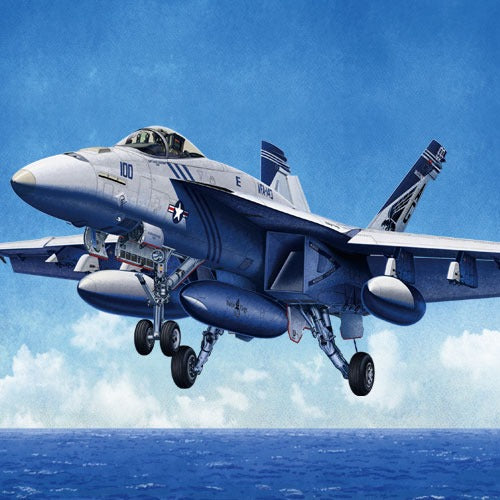 1/72 Scale USN F/A-18E Super Hornet Model Kit - VFA-143 Pukin Dogs - Perfect for Collectors & Aviation Enthusiasts - Display, Gifts, or DIY Projects