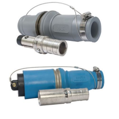 Roughneck E1049 Series Heavy Duty Male and Female Standard Connectors 444 MCM - Ideal for Industrial Electrical Wiring and Power Distribution Systems