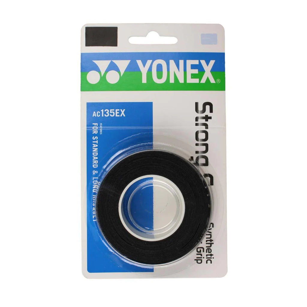 Yonex Strong Grap Overgrip - Premium Tennis Racket Grip Tape for Enhanced Control & Sweat Absorption - Perfect for Tennis, Badminton & Racquetball Players
