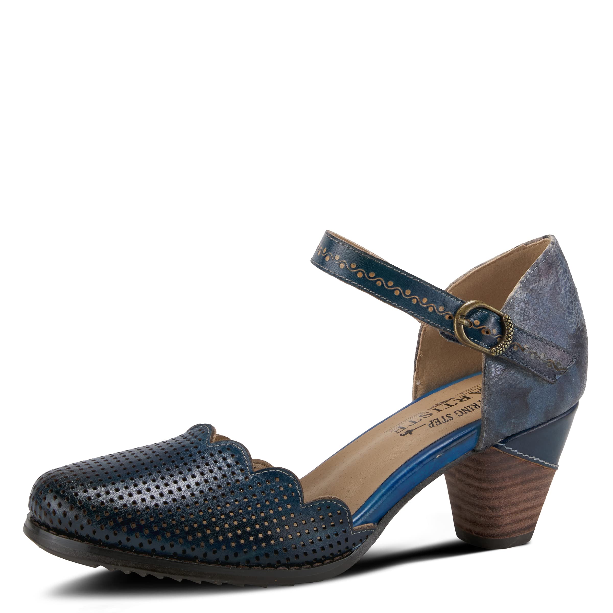 Spring Step L'Artiste Women's Comfortable Mary Jane Flats - Stylish Slip-On Shoes for Work, Casual Wear & Everyday Outfits
