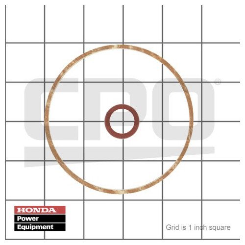 Genuine Honda 16010-883-015 OEM Carburetor Bowl Gasket for Lawn Mower & Garden Equipment - Perfect for Honda GX160, GX200, GC160 Engines