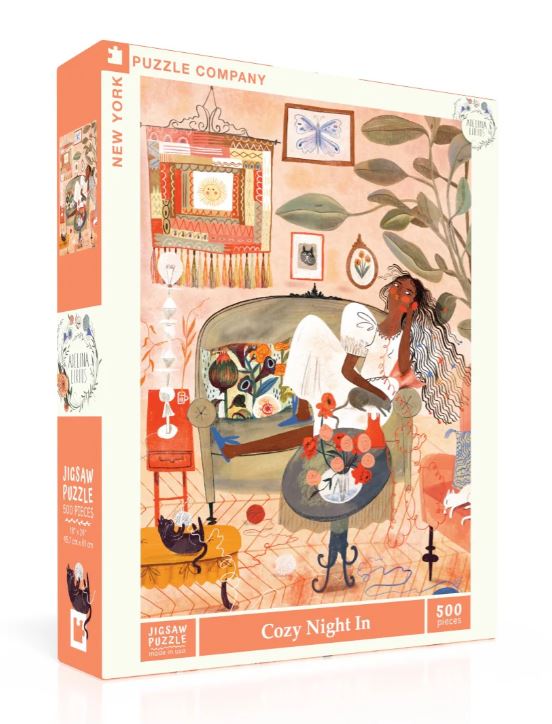 Cozy Night In - Soft & Warm Fleece Blanket for Winter Comfort | Perfect for Movie Nights, Reading & Relaxation at Home