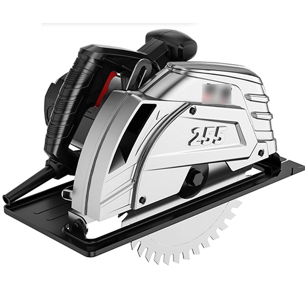 **Black Industrial-Grade Electric Circular Saw - Powerful Portable Table Saw for Woodworking, DIY & Home Improvement | Heavy-Duty Cutting Machine for Wood, Metal & Plastic**